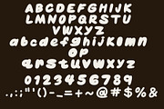 Party Balloon Bubble Font, a Handwritten Font by Eryn Rose Design (Thumbnail 11 of 13)