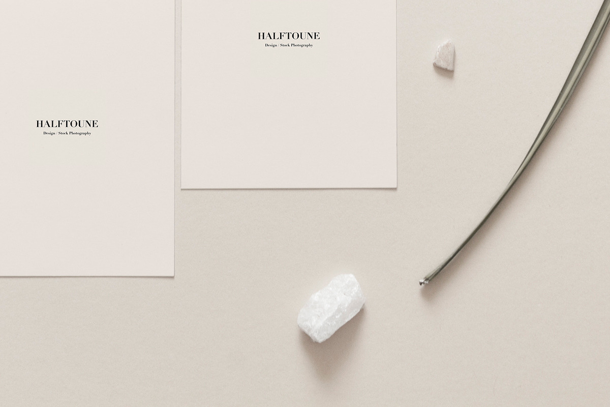 Clean & modern Stationery Mockup, a Graphic by HALFTOUNE (Photo 3 of 4)
