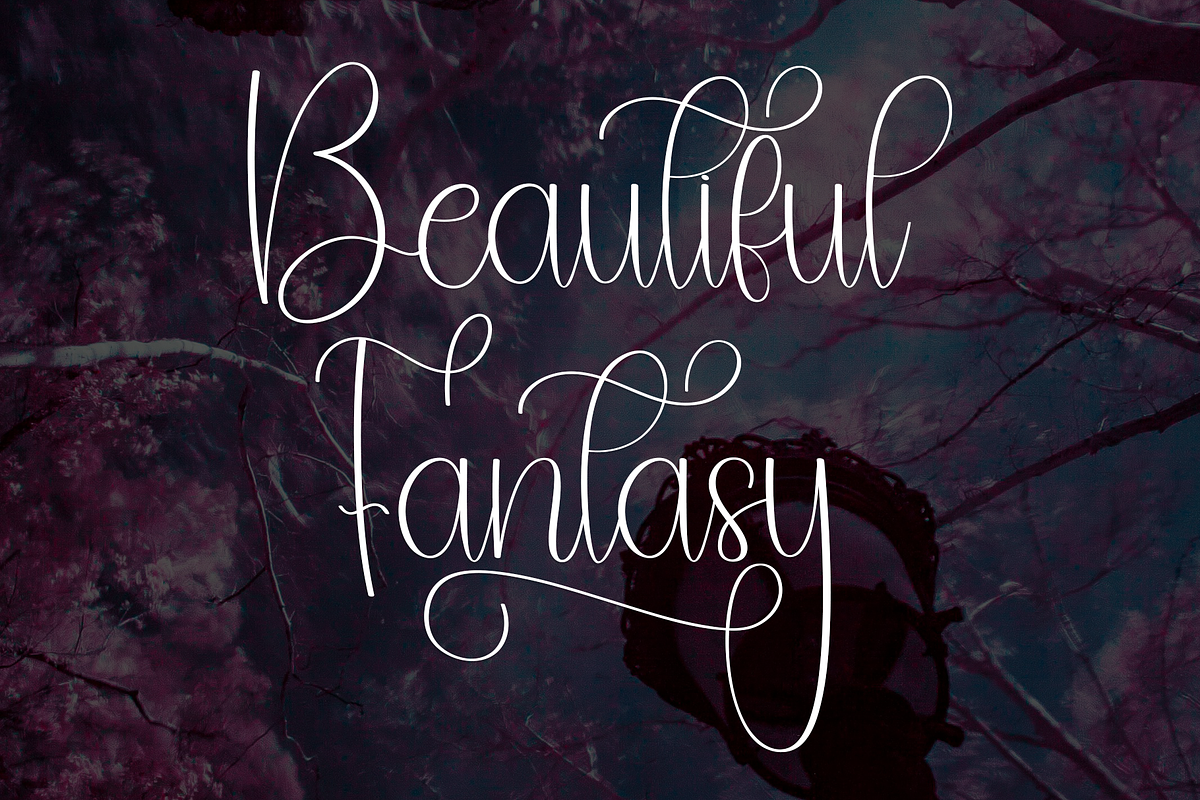 Fantasy, a Handwritten Font by InermediaSTUDIO (Photo 8 of 8)