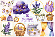 Yellow Light Lilac Baby Nursery, an Illustration by Designworld (Thumbnail 1 of 5)