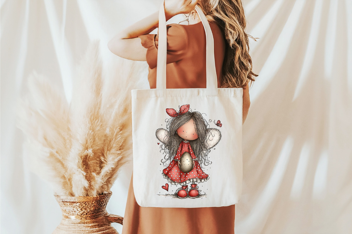 Whimsical Easter Fairy, an Illustration by designcity5 (Photo 4 of 5)