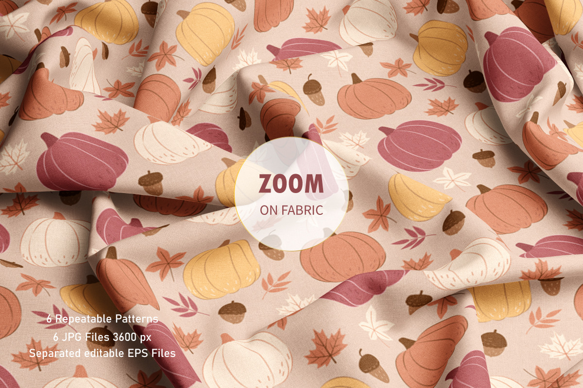 Cute Little Foxy in Autumn Patterns, a Pattern Graphic by DrawStudio1988 (Photo 8 of 11)