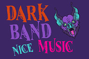 Zomelya Cobweb Horror Display Typefa, a Font by IHDSTD (Thumbnail 4 of 6)