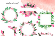 Watercolor jungle set, an Illustration by Watercolor & sketches (Thumbnail 8 of 13)