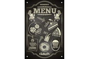 Dessert Menu, a Food Illustration by ELFIVETROV DESIGN (Thumbnail 2 of 2)