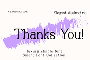 Elegant assimetric, a Serif Font by Wow Magic (Thumbnail 3 of 3)