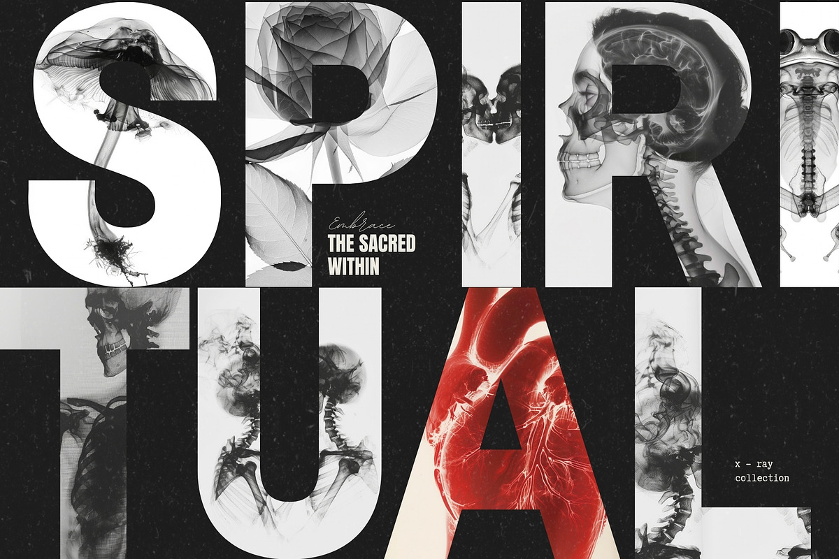 55 Immortal X-ray Print Posters, a Texture Graphic by NassyArt (Photo 5 of 14)