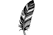 Feather SVG Bundle, an Object Graphic by Designer_Momina (Thumbnail 8 of 18)