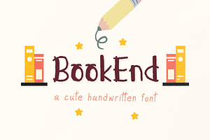 Bookend Handwriting Font