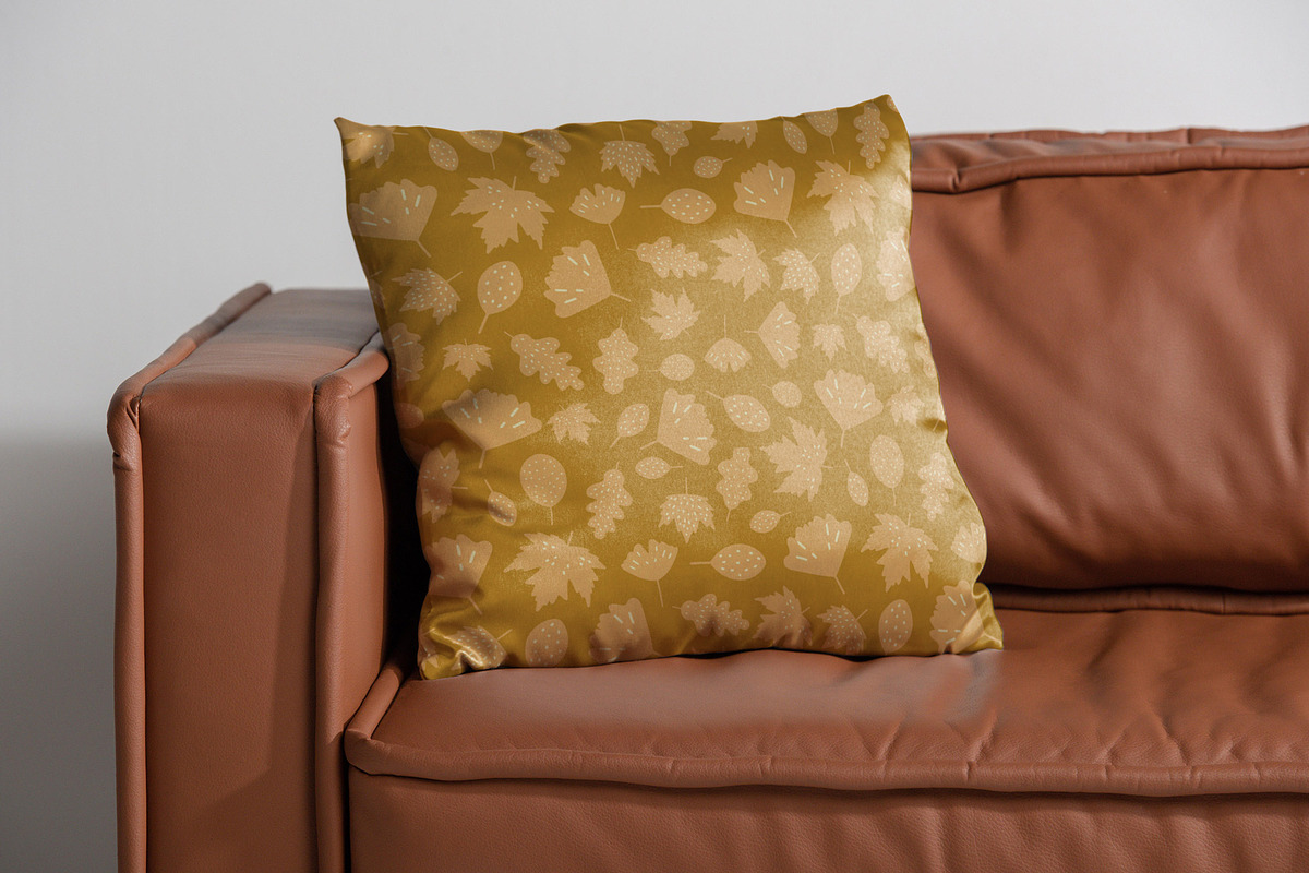 10 Autumn Leaves Vector Patterns, a Pattern Graphic by Heartmade by Claudia (Photo 4 of 5)