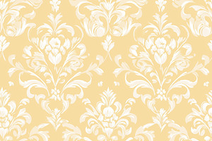 Seamless pattern, damask pattern creating a seamless ornate beig, a Pattern Graphic by Studio ANNA