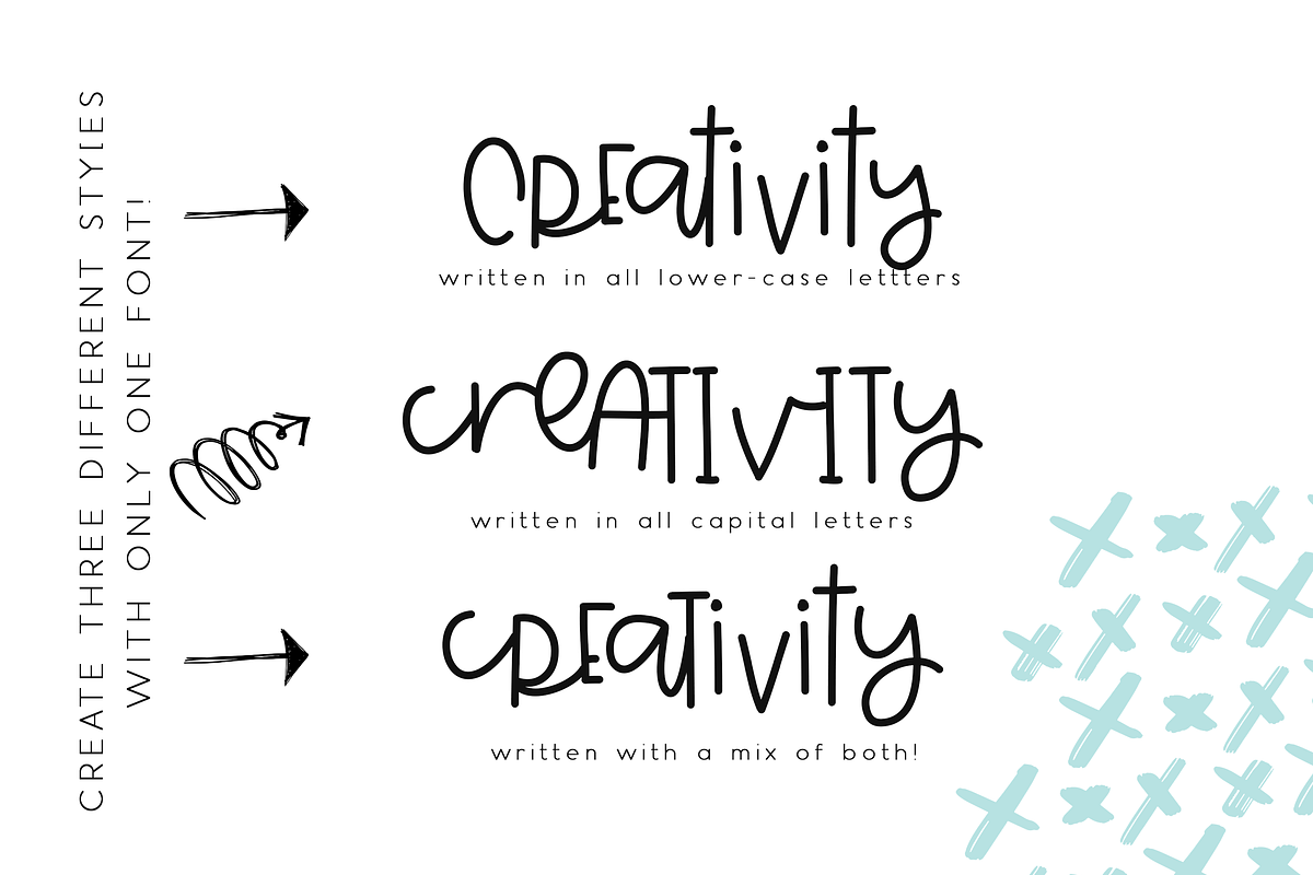 Sidewalk - A Fun Mismatched Font preview 5