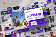Basketball Sport Powerpoint Template, a Presentation Template by fluffstudio (Thumbnail 1 of 4)