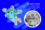 Suspicious Space: illustrations set, an Illustration by marmarina (Thumbnail 7 of 10)