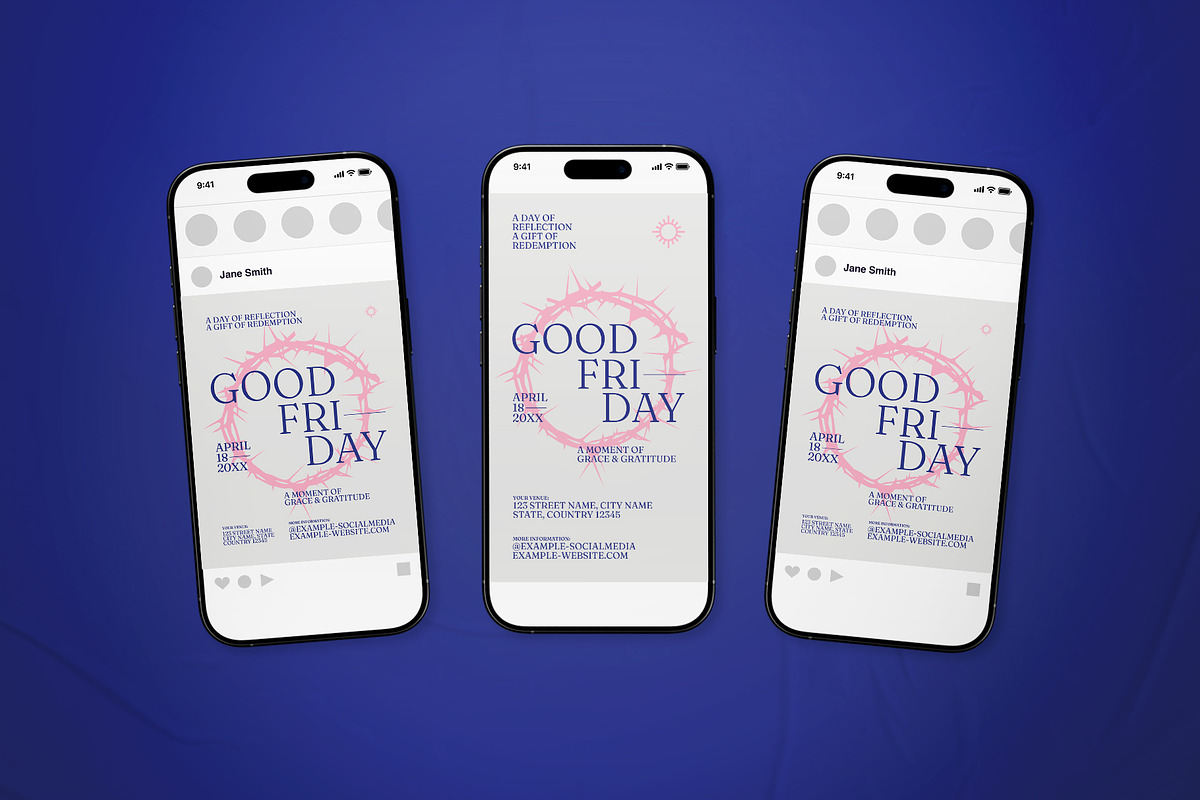 Good Friday Flyer Set, a Flyer Template by The Good Store (Photo 2 of 2)