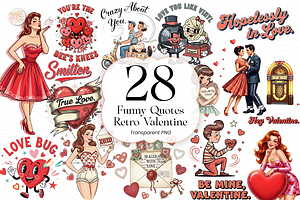 Funny Retro Quotes PNG Clipart, an Object Illustration by KennedyStudio