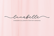 Lunabelle Script Font, a Handwritten Font by Beck McCormick (Thumbnail 1 of 10)