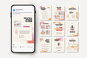 Wedding Planner Instagram, a Social Media Template by Anna Design Studio (Thumbnail 5 of 9)