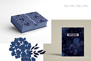 Bedtime florals. Midnight Patterns, a Pattern Graphic by PaperJamLab (Thumbnail 8 of 13)