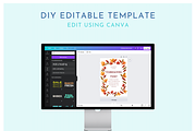 Editable Thanksgiving Invitation, an Invitation Template by ForeverPrint (Thumbnail 6 of 7)
