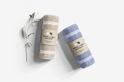 Towel Label Mockup, a Product Mockup by MrLetters (Thumbnail 2 of 5)