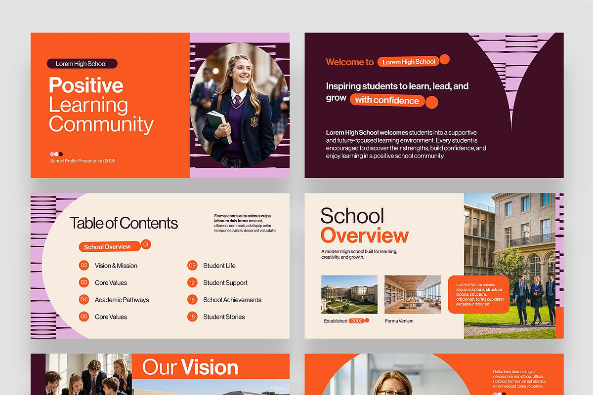 High School Prospectus Presentation, a Presentation Template by BrandPacks (Photo 7 of 7)