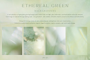 110 Ethereal Green Backgrounds, an Abstract Photo by Allure Art (Thumbnail 3 of 32)