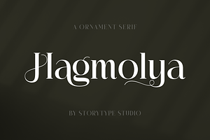 Hagmolya A Ornament Serif Font