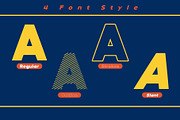 Fox Solid: 4 Font Style, a Symbol Font by Fox7 By Rattana (Thumbnail 2 of 12)
