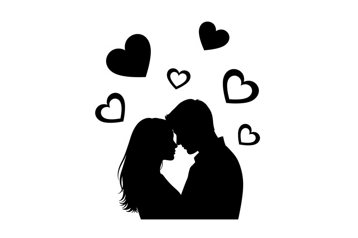 Couple Love Silhouette Bundle, an Illustration by jahid234 (Photo 40 of 48)