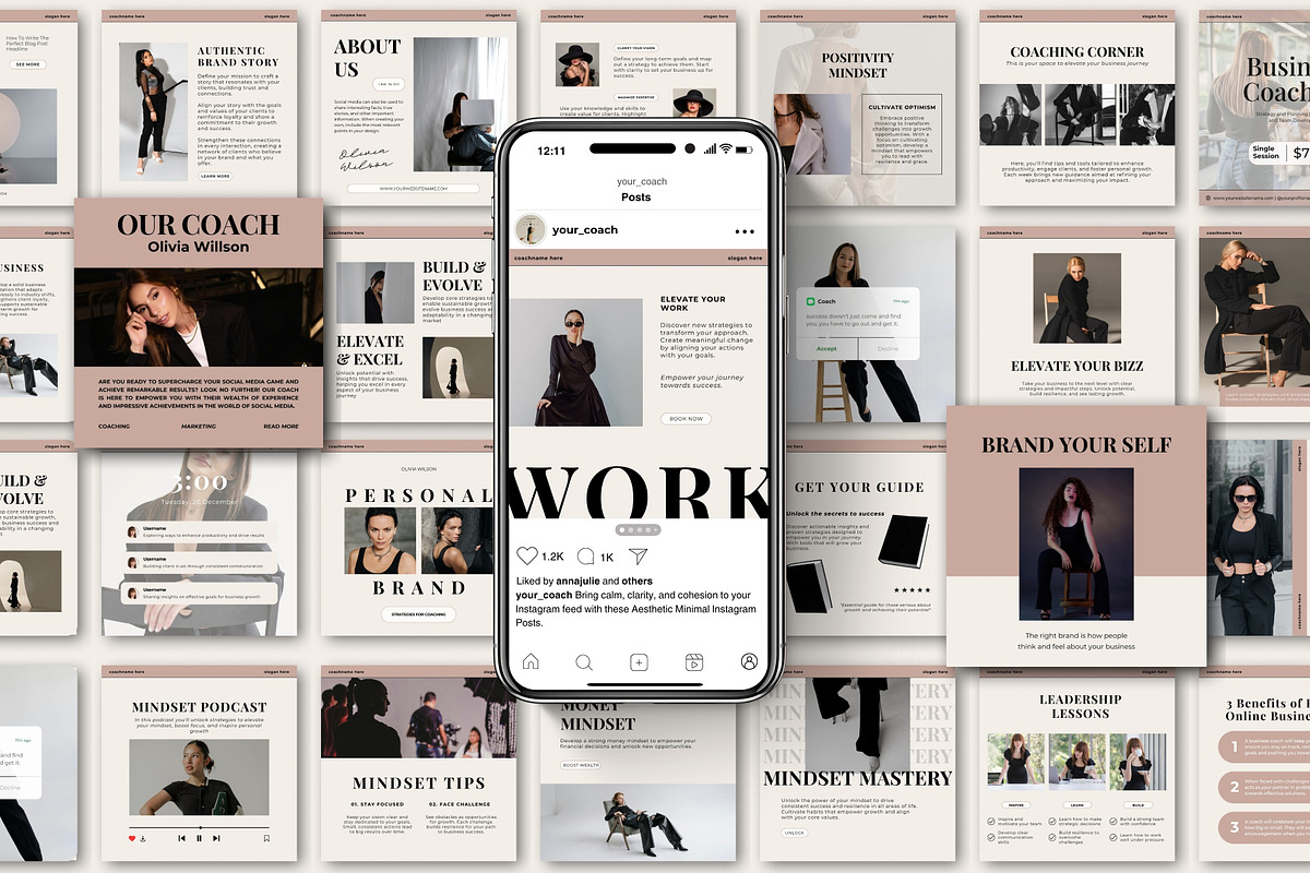 Instagram Templates for Coaches preview 2
