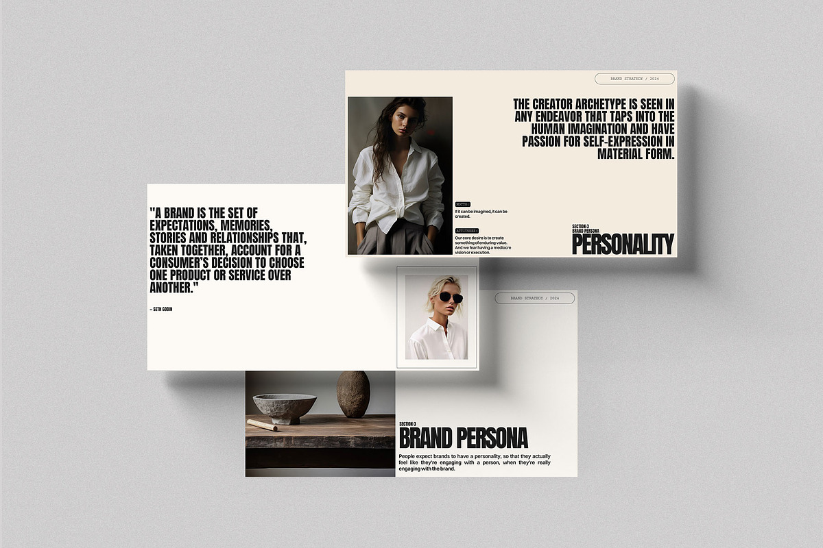 Brand Strategy Template | Canva, a Presentation Template by Moscovita Studio (Photo 8 of 9)
