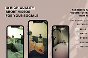 Self-Care: 10 Aesthetic Video Clips, a Social Media Template by sociallyswanky (Thumbnail 2 of 5)