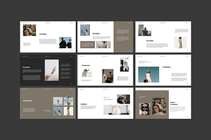 Brand Portfolio Canva Google Slide