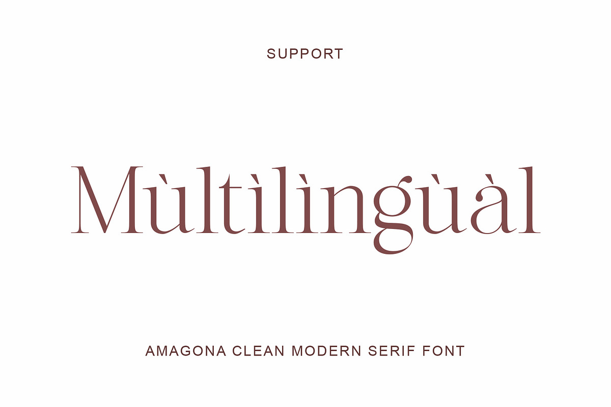 Amagona Clean Modern Serif, a Serif Font by Muflieart (Photo 9 of 10)
