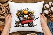 Whimsical Autumn Clipart, a Seasonal Illustration by OK Design (Thumbnail 4 of 6)