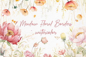 Meadow Borders Png Flowers Png