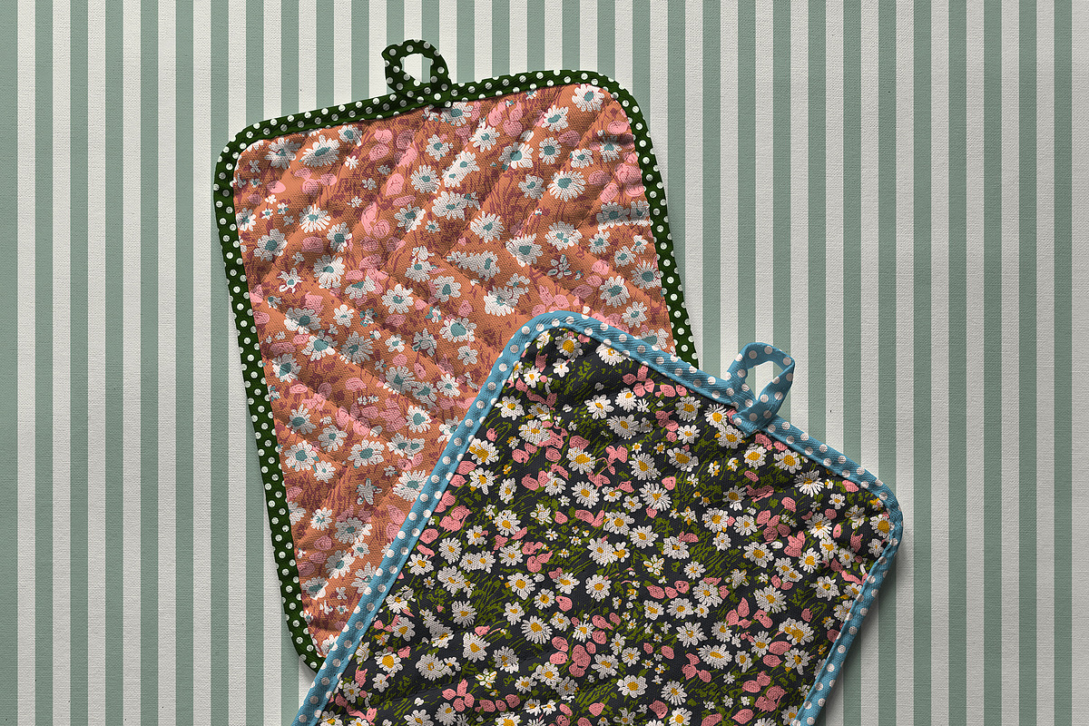Pot Holder Mockup Set, a Household Mockup by Schatzi Graphik (Photo 3 of 10)