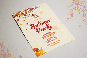 Autumn Party Flyer Template