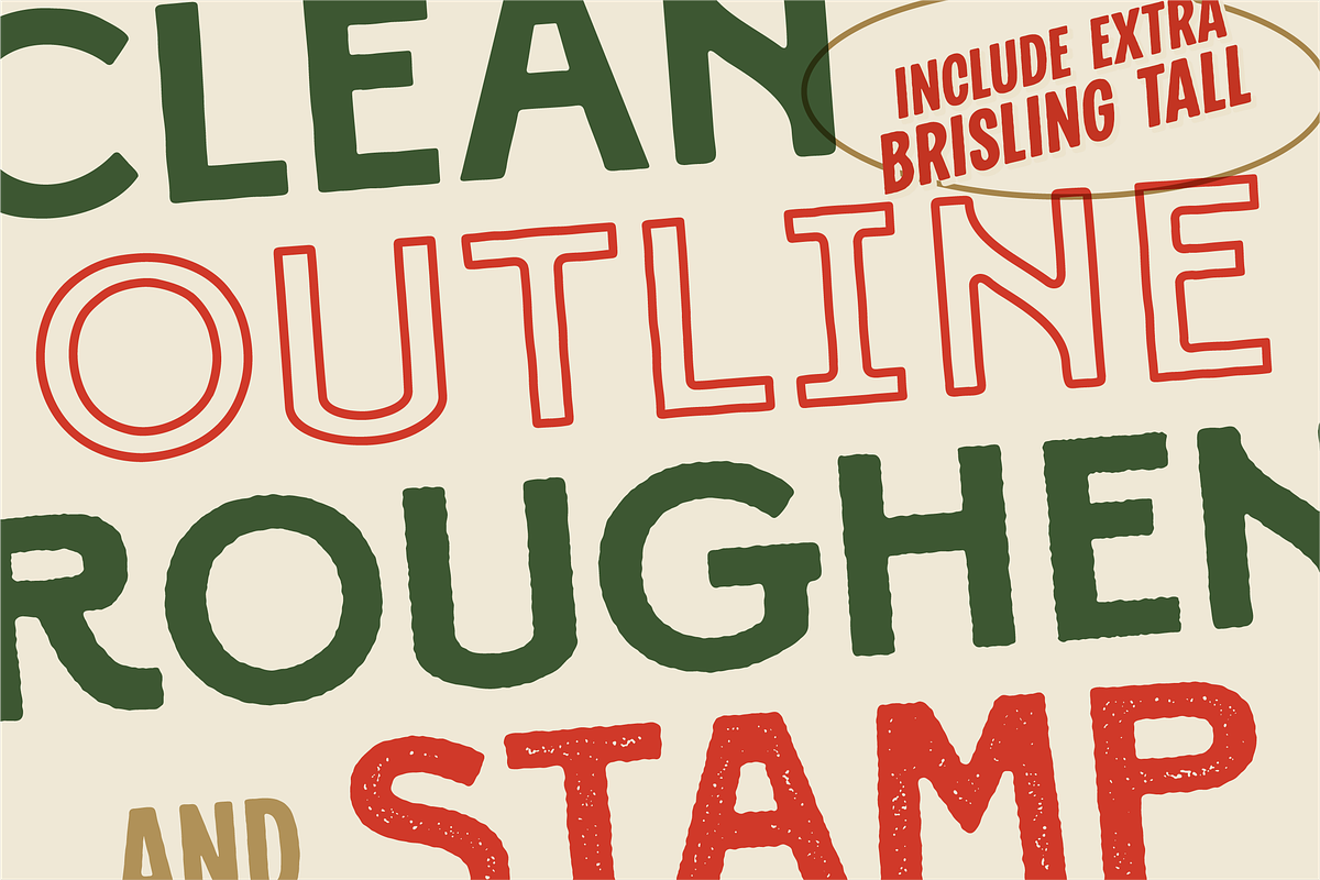 BRISLING - HAND DRAWN TYPEFACE, a Sans Serif Font by Roams Type (Photo 2 of 13)