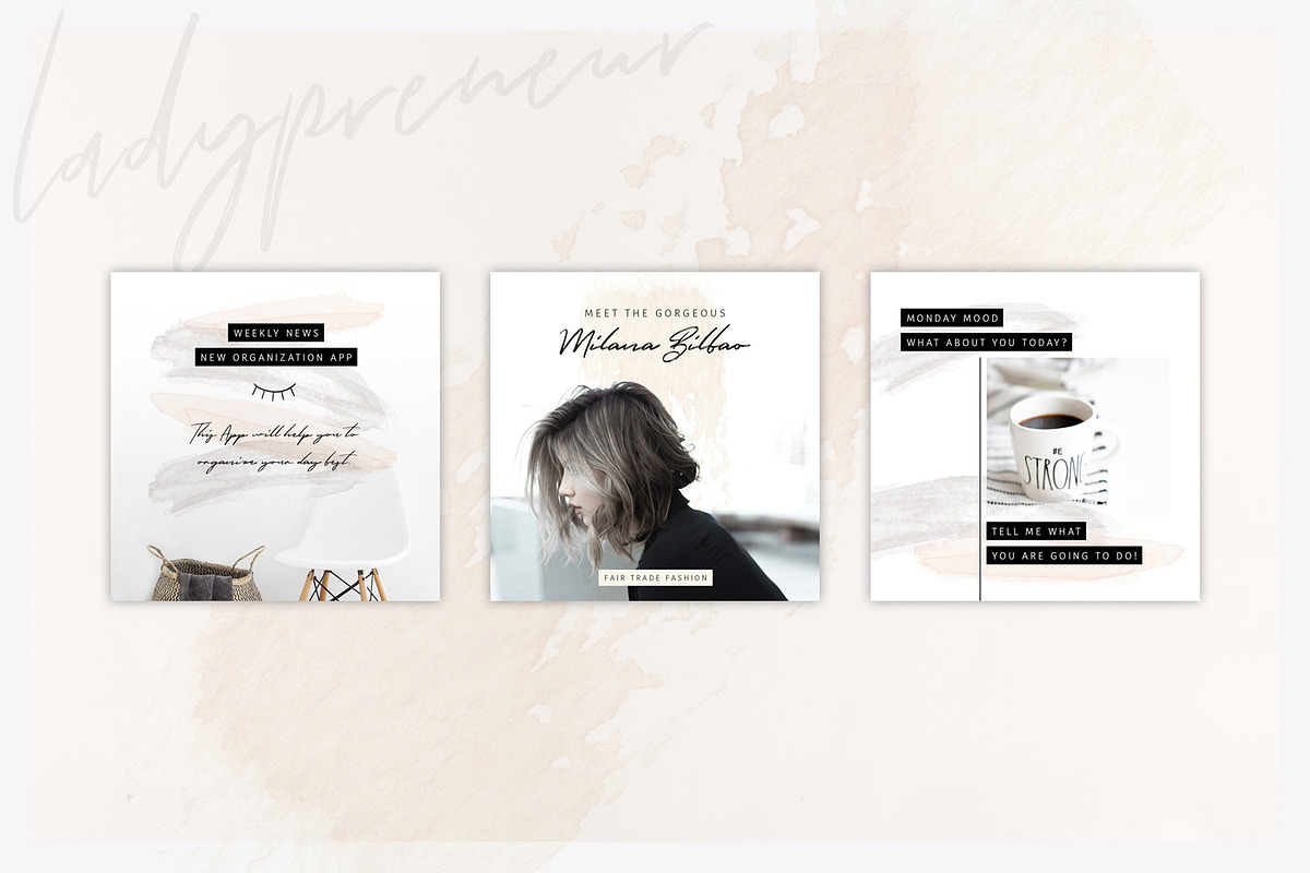 BUNDLE: Animated Posts & Stories, a Social Media Template by AgataCreate (Photo 7 of 17)