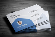 Creative Minimal Business Card, a Business Card Template by bouncy (Thumbnail 1 of 4)
