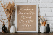 Melodic Banthera Beautiful Script, a Script Font by stylishtype.co (Thumbnail 7 of 20)