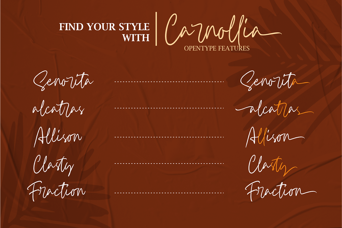 Carnollia Signature preview 3