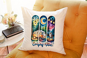 Camping Vibes Brushstroke Sublimatio, an Illustration by Sublimation Artist (Thumbnail 9 of 9)