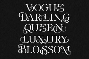 Divine Opulent - Display Serif