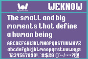 Reality Font, a Font by weknow (Thumbnail 5 of 8)