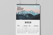 Wall Calendar Mockup, a Product Mockup by Tokobeta (Thumbnail 5 of 9)
