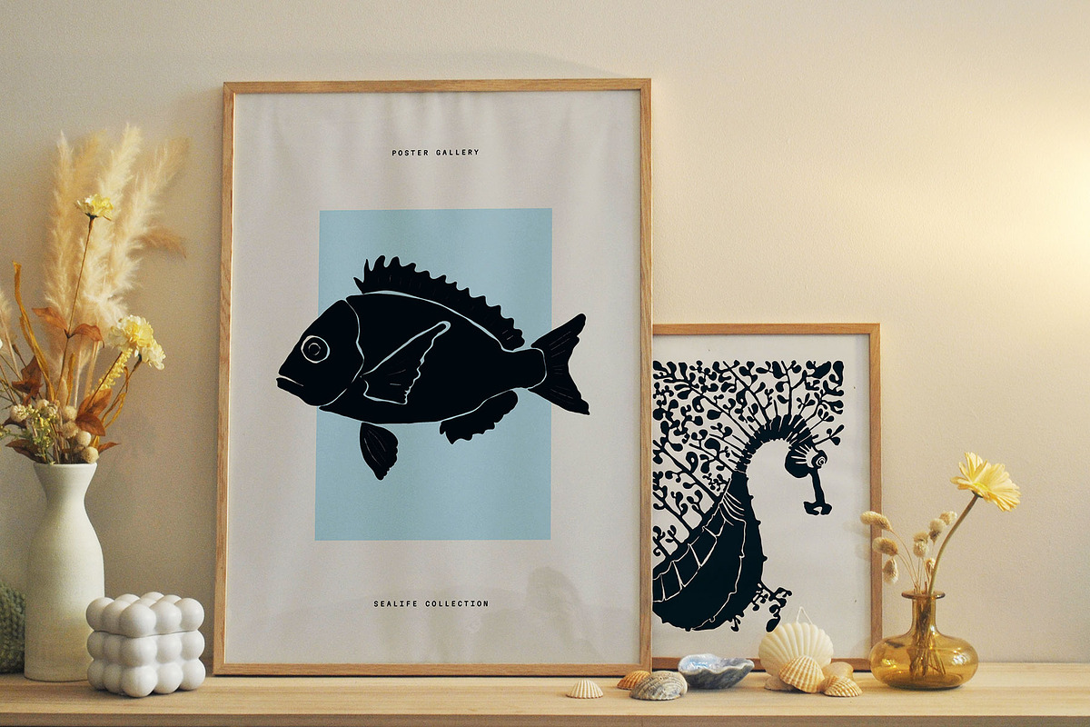 Sealife |  Poster Builder, an Object Graphic by KetteCreate (Photo 8 of 12)