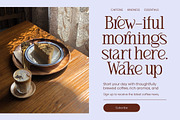 The Markowe Modern Contemporary, a Serif Font by timelesstype.co (Thumbnail 9 of 10)